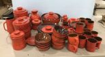 Frankoma Stoneware Pottery Set