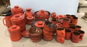 Frankoma Stoneware Pottery Set
