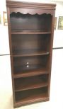 Modern Cherry Bookcase