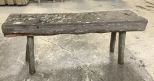 Primitive Pig Bench