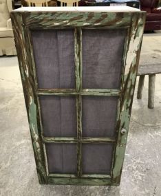 Farmhouse Primitive Style Hanging Cabinet