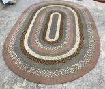 Oval Hand Woven Rug