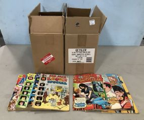 Large Collection of 1970's Comic Books