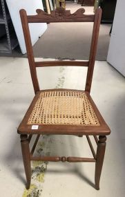 Circa 1870 Walnut Side Chair