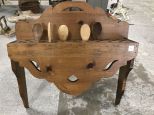 Primitive Wood Wall Spoon Rack