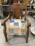 Vintage Oak Arm Chair