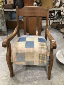 Vintage Oak Arm Chair