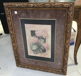 Gold Gilt Framed Barbara Mock Print