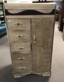 Painted Depression Era Chifferobe