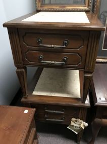 Pair of Goldcrest French Provincial Side Table