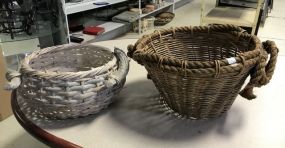 Two Woven Baskets