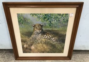 Leopard Print Framed
