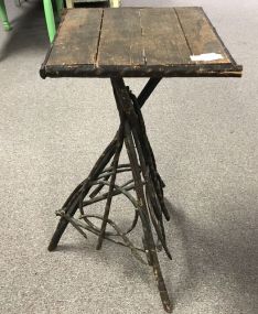 Wood Twig Side Table