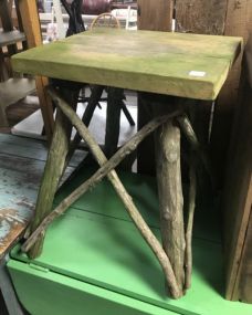 Hand Made Tree Limb Side Table