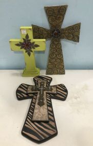 Three Decorative Crosses