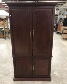 Heritage Hill Collection Cherry Entertainment Armoire