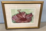 Watercolor of Lily by Elizabeth Warren