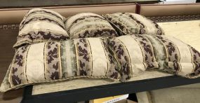 Five Matching Throw Pillows