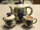 Hand Painted Takahaski Tea Set