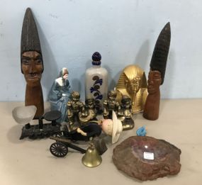 Pottery Figurines, Stoneware, and Collectibles