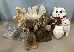 Group of Ceramic and Pottery Animals