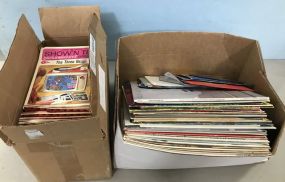 Show'N Tell Picture Sound Program and Group of Record Albums