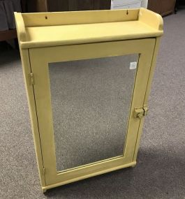 Vintage Mirror Door Wall Cabinet