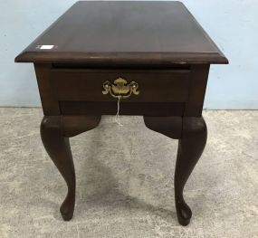 Queen Anne Cherry Side Table