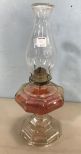 Vintage Glass Oil Lantern