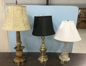 Three Decorative Lamps