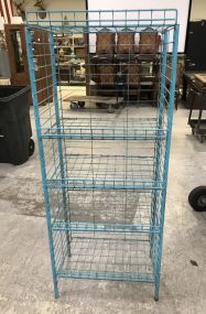 Painted Metal Storage Stand