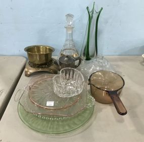 Group of Glassware Pieces