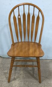 Coaster Windsor Style Oak Side Chair