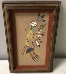 Southwest Sand Painting Framed 