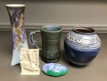 Group of Hand Made Pottery and Porcelain