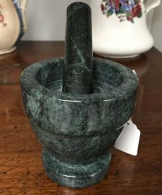 Marble Mortor and Pestle