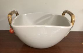 Porcelain Modern Salad Bowl