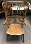 Very Nice Primitive Windsor Style Arm Chair