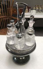 Silver Plate Condiment Set