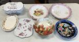 Group of Hand Painted Decorative Plates