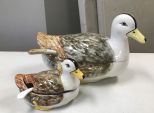 Faiancas Belo Portugal Ceramic Duck Tureens