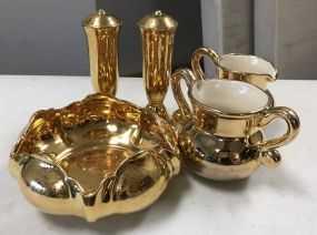 Gold Plated Porcelain China