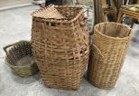 Three Woven Baskets