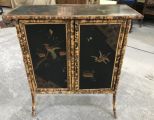 Oriental Style Bamboo Cabinet