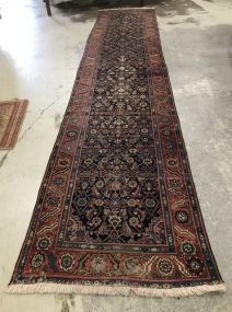 Long Hand Woven Persian Low Pile Runner