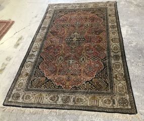 Hand Woven Silk Persian Area Rug