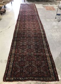 Hand Made Wool Persian Runner