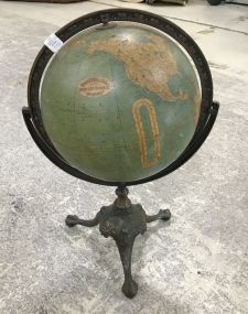 Rand McNally & Co Twelve Inch Terrestrial Globe