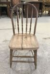 Primitive Bent Wood Chair
