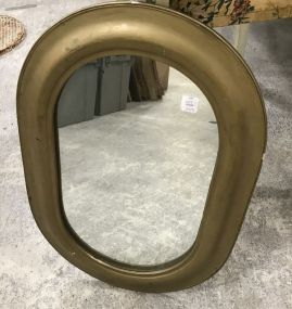 Gold Gilt Oval Mirror